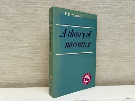 A Theory of Narrative by F. K. Stanzel First Paperback Edition
