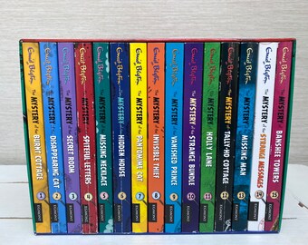 Enid Blyton Paperback Book Set 15 Classic Mysteries in Slip