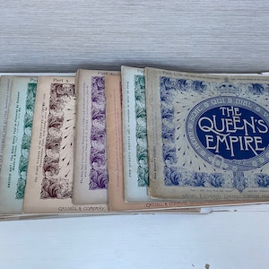 The Queens Empire Antique Landscape Booklets - Sold Individually