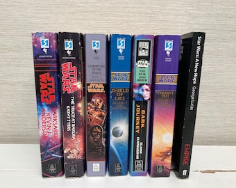 Star Wars Vintage 1990s to Date Paperback Books - Sold Separately