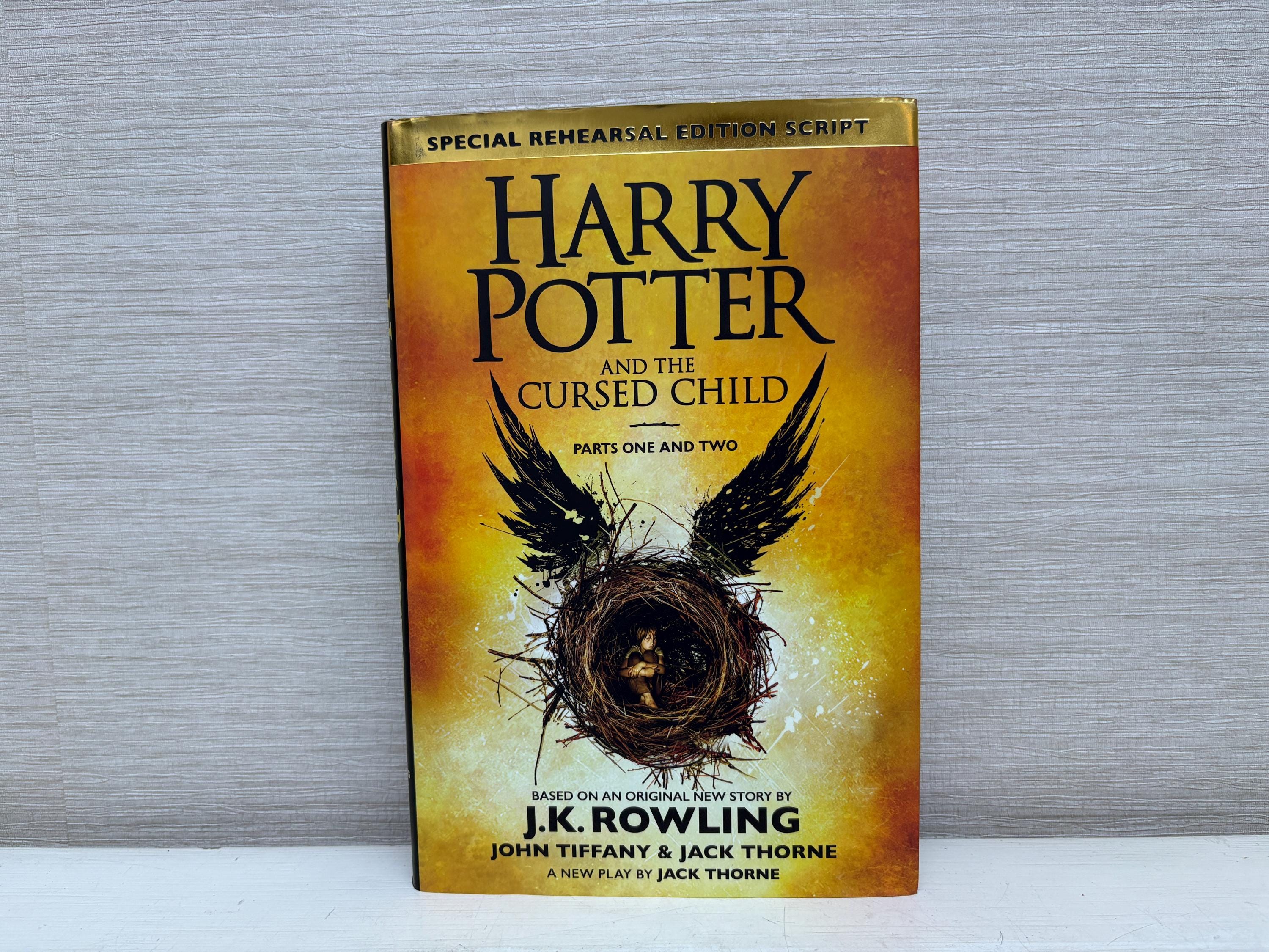 Harry Potter and the Cursed Child Parts One and Two Hardback Book