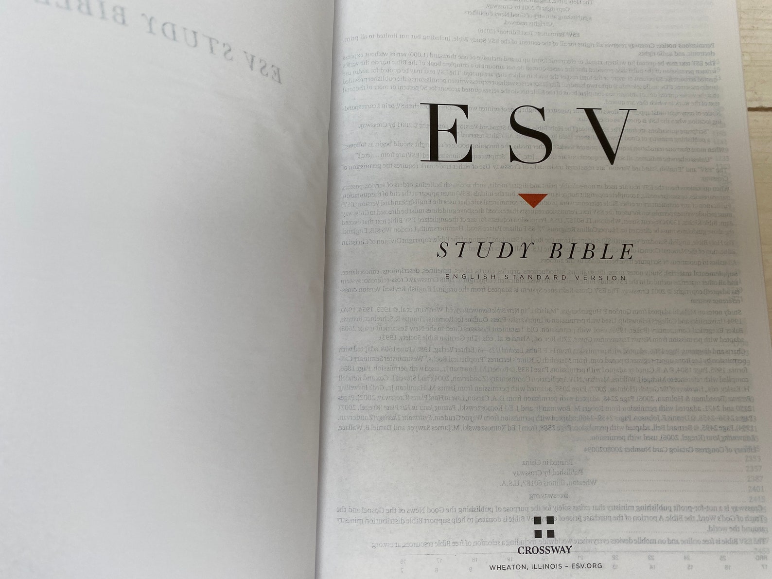 ESV Study Bible Personal Size Trutone Saddle Ornament Design in Box - Etsy