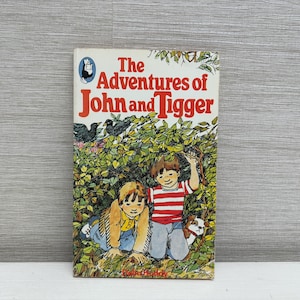 The Adventures of John and Tigger by Delia Huddy Paperback Book Vintage 1979 Illustrated by John Spiers Beaver Books