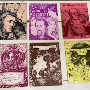 Broszury Poets Vintage z lat 70. XX wieku - Różni poeci - Sprzedawane pojedynczo