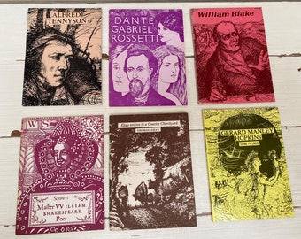 Poets Vintage 1970s Booklets - Various Poets - Sold Individually