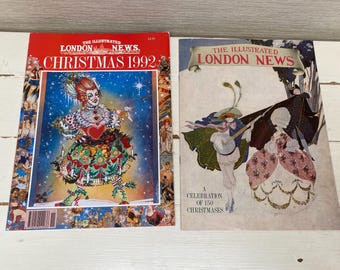 The Illustrated London News  Christmas 1992 Vintage Magazine