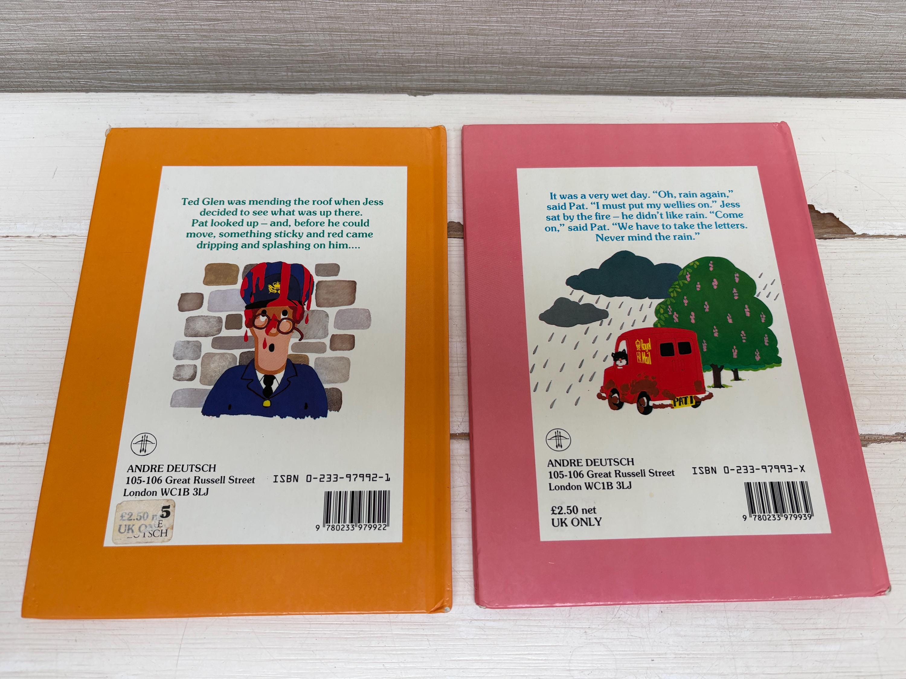 Postman Pat Goes Sledging &ndash; Libro Per Bambini Di John Cunliffe &ndash; Edizione 1985