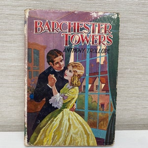 Barchester Towers by Anthony Trollope 1960s Dean and Son Vintage Hardback Book