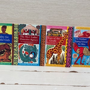 Alexander McCall Smith Paperback Books  - Sold Individually