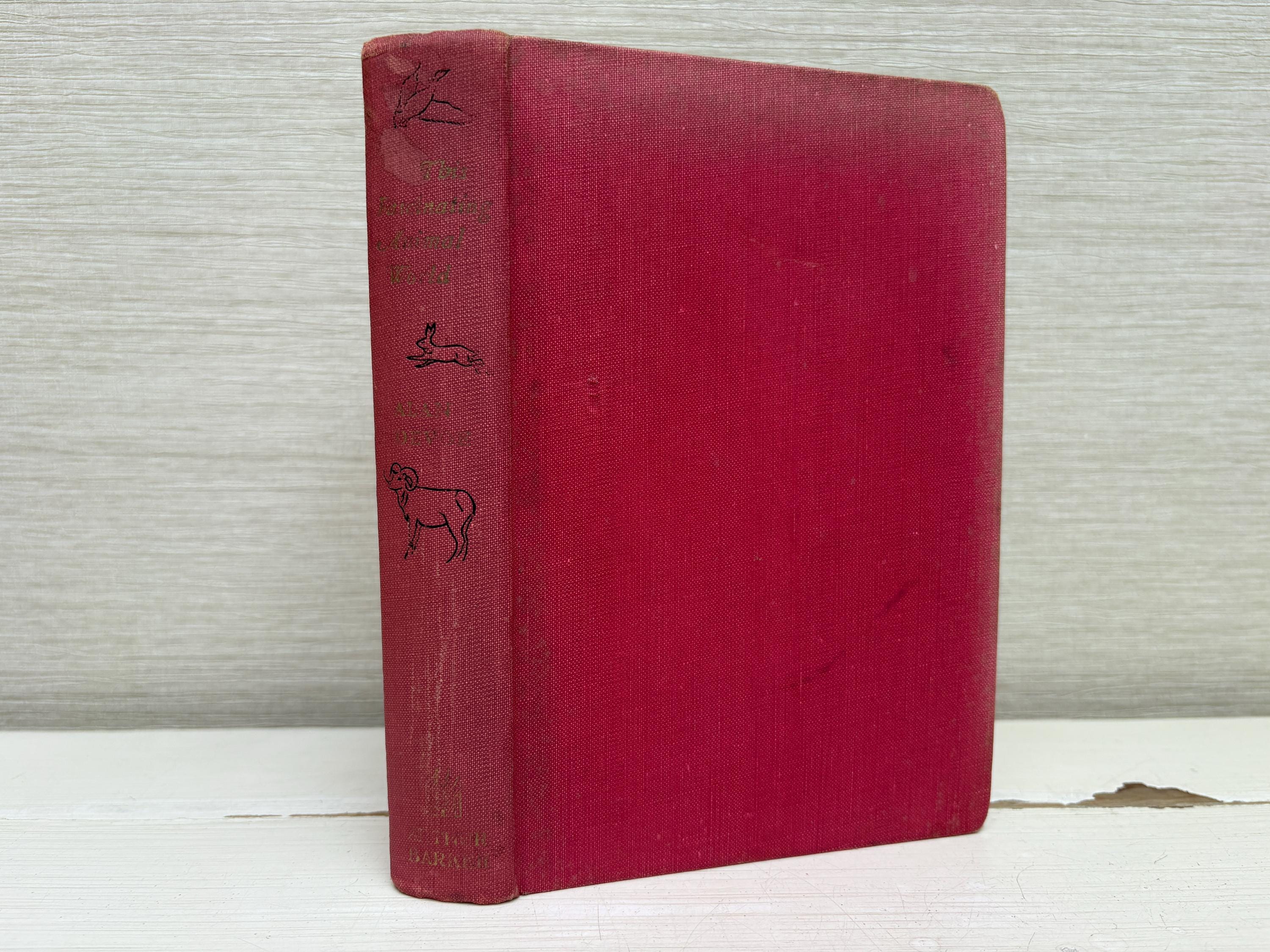 This Fascinating Animal World By Alan Devoe Vintage Hardback Book Arthur Baker First Edition 1954