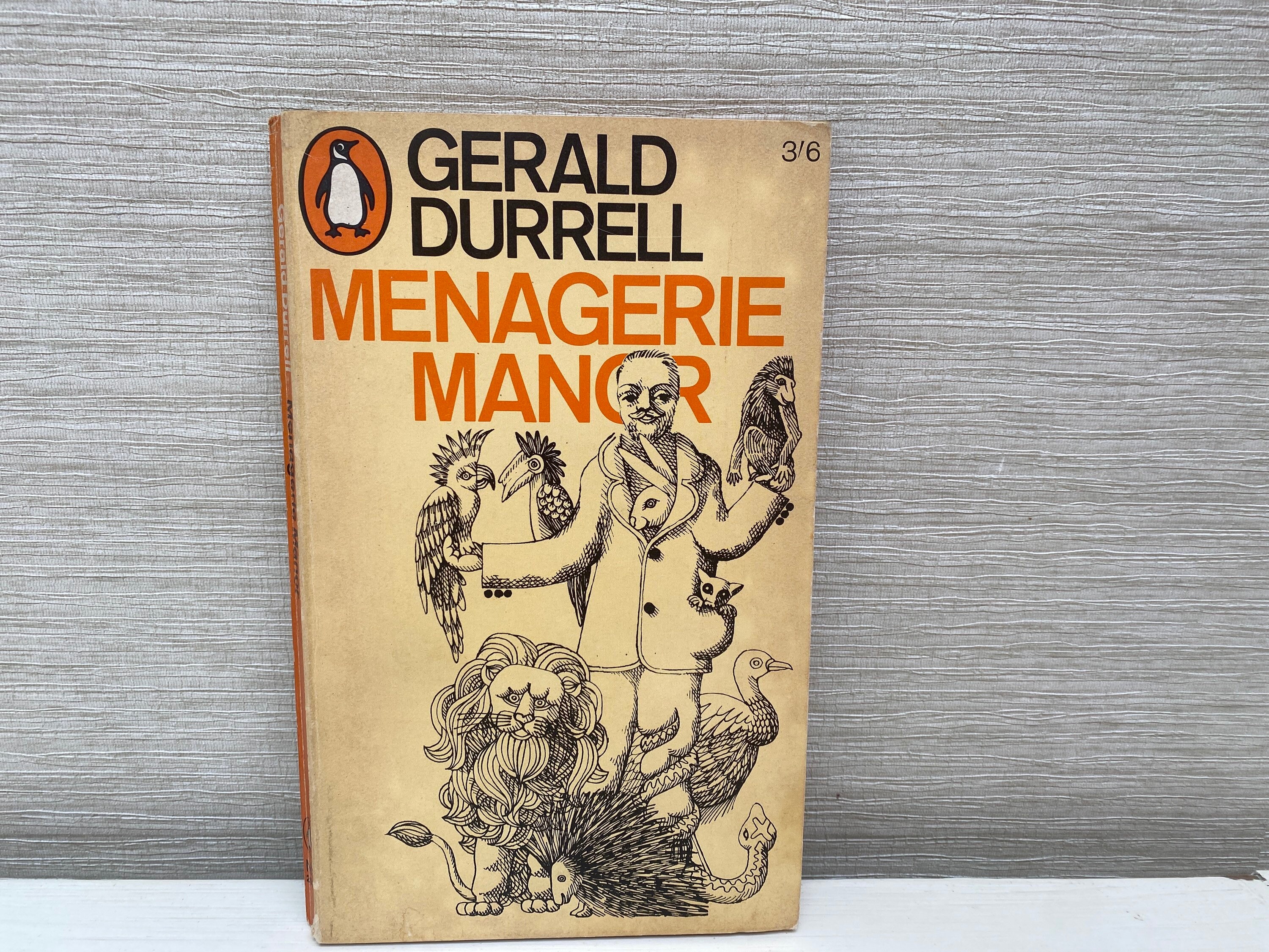 ジェラルド・ダレル ヴィンテージ 1960 年代/70 年代 ペーパーバック本