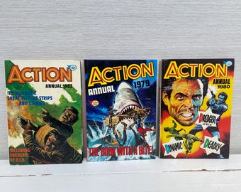 Shoot & Other Football Annuals 1970s /80s Vintage Hardbacks - Sold