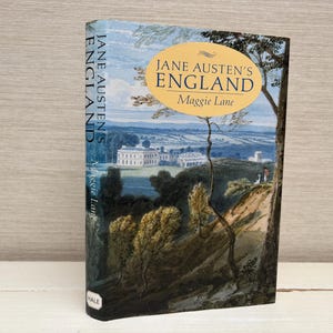 Jane Austen&#39;s England  by Maggie Lane Hardback Book 1986 First Edition