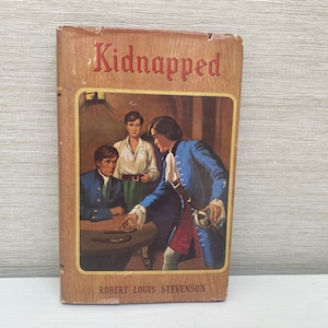 Kidnapped by Robert Louis Stevenson -  1950 Vintage Hardback Book - Regent Classics Thames Publishing Co