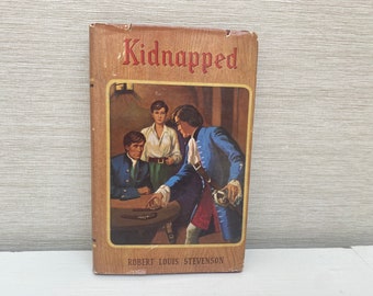 Kidnapped by Robert Louis Stevenson -  1950 Vintage Hardback Book - Regent Classics Thames Publishing Co