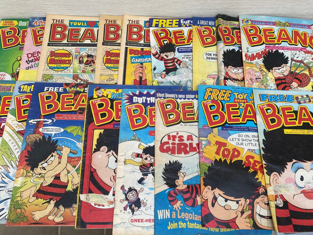 Beano Vintage Magazines 1980s Onwards - Sold Separately - Etsy