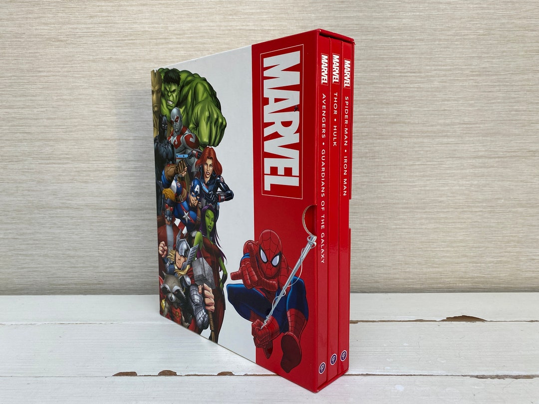 マーベル　Marvel Super Heroes Books Set 61IQzFohVcL._UF1000,1000_QL80_.jpg
