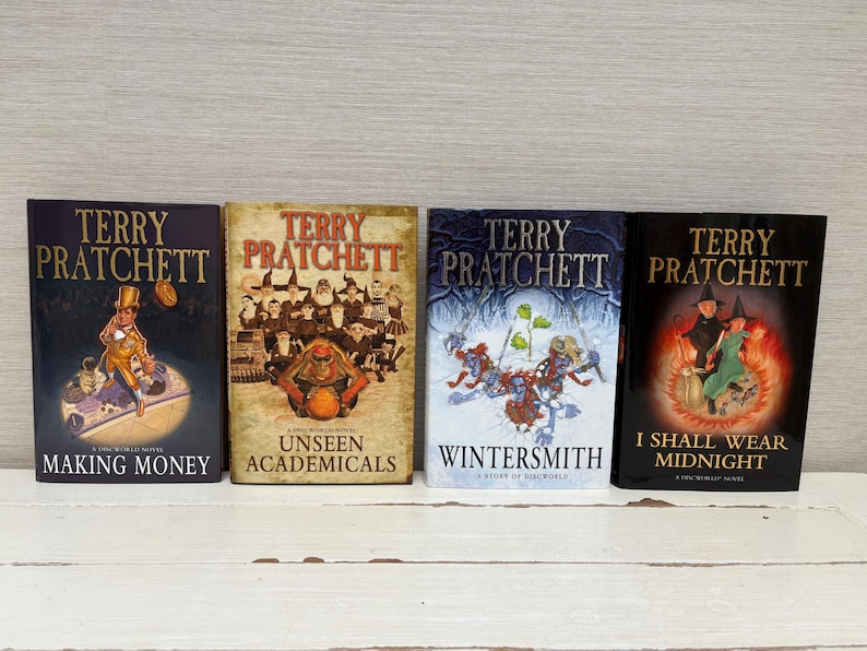 Terry Pratchett Vintage Hardback Novels - Various Titles Sold Separately image 12