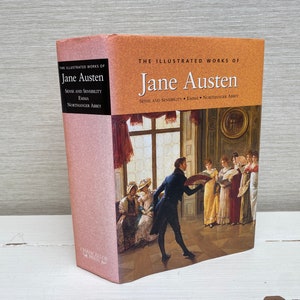 The Illustrated Works of Jane Austen Volume 2 Chancellor Press 1996 Vintage Hardcover Book