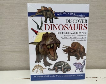 Wonders of Learning: Discover Dinosaurs - Educational Box Set 2023 NEW