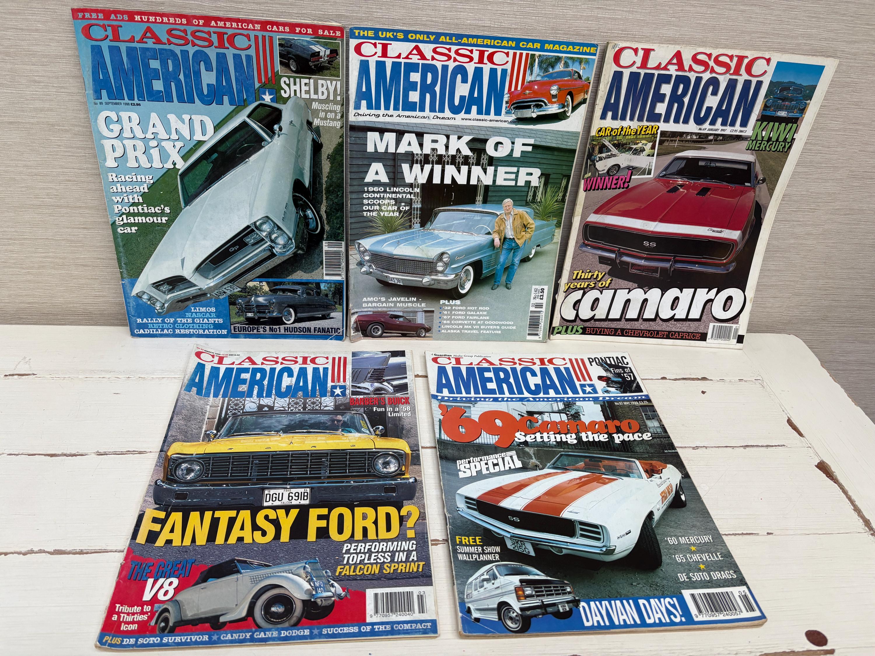 Classic American Magazines Vintage 1989 - 2004 Various Issues