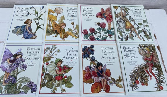 Cicely Mary Barker Flower Fairies Book – 1999 Hardback - Etsy
