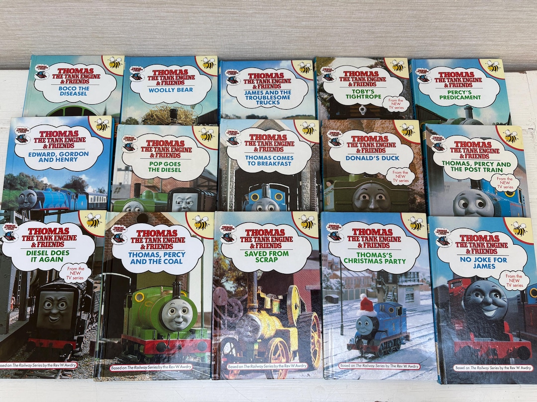 Thomas the Tank Engine & Friends Buzz Books 1990s Children's