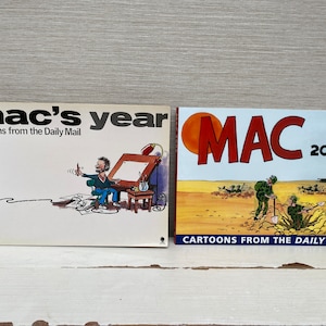 スタン・マクマートリー著『Mac's Year Cartoon Paperback Books Daily Mail』 - 別売り