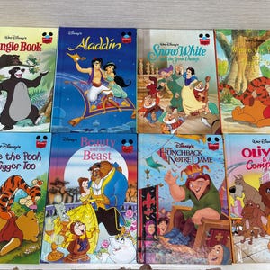 Vintage Walt Disney Hardback Children&#39;s Books 1970s to Date - Sold Separately