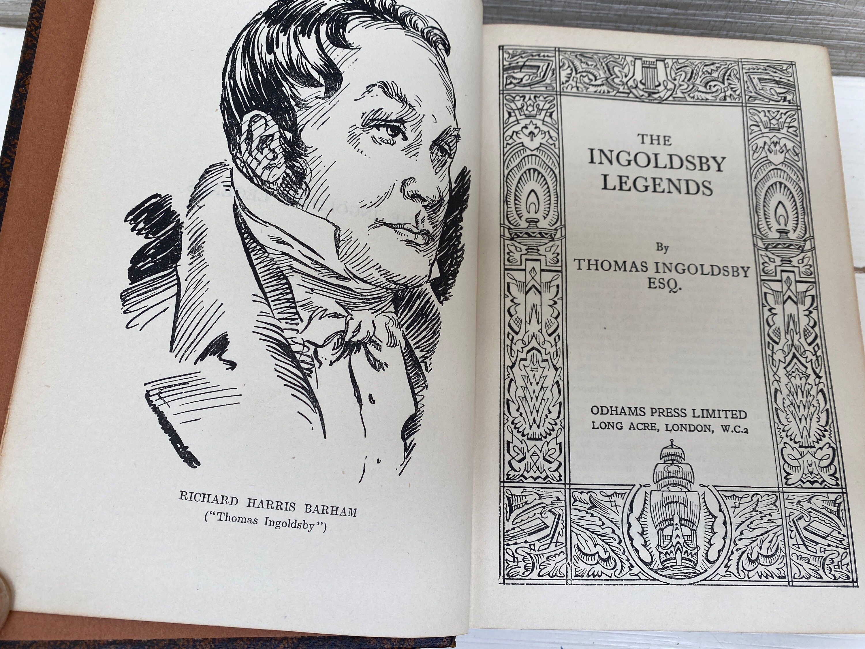 The Ingoldsby Legends - Odhams Press Ltd 1930s Vintage Hardback