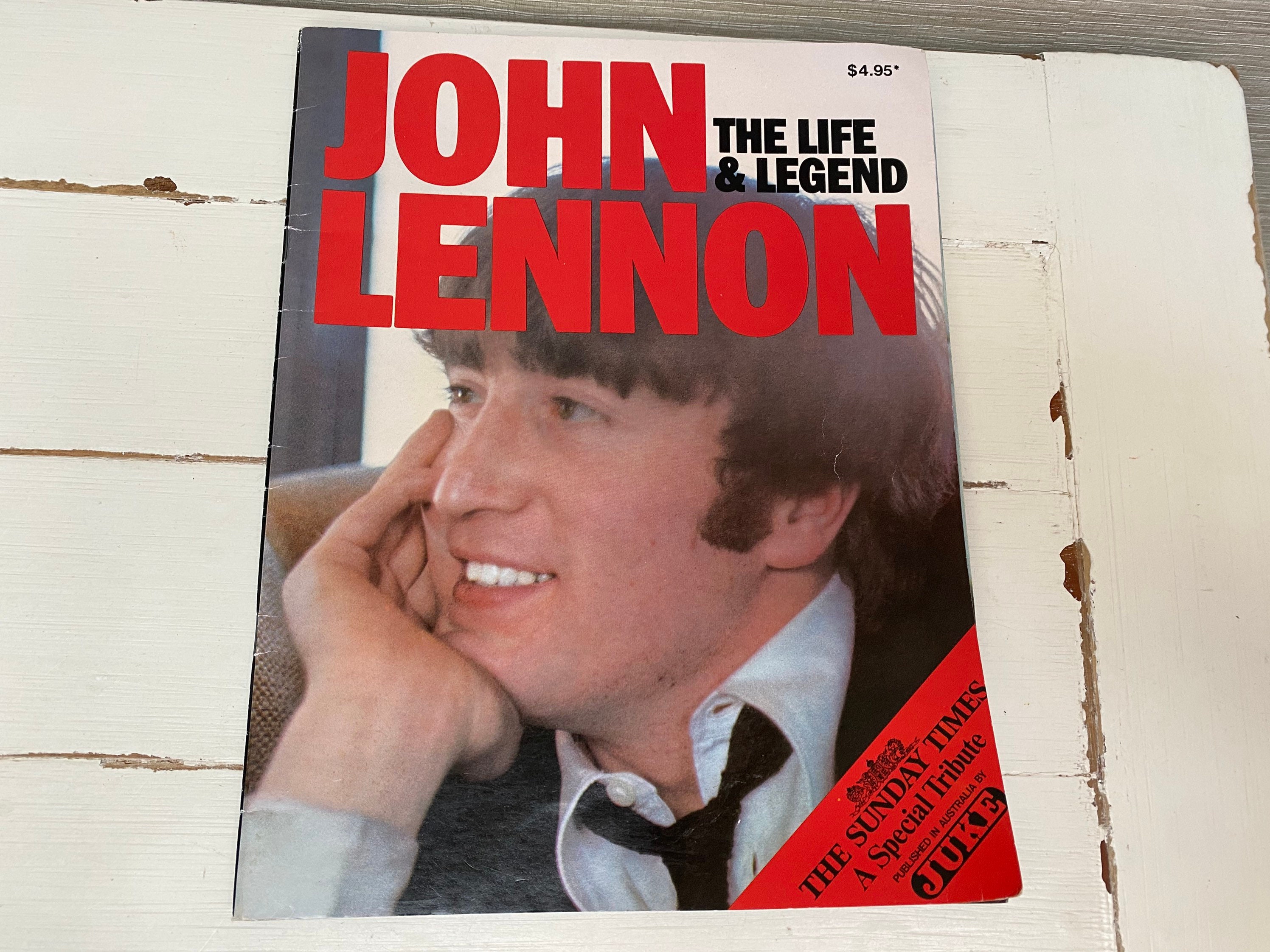 John Lennon the Life & Legend Magazine 1980 - Sunday Times Special