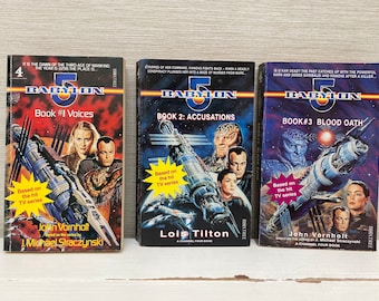 Babylon 5 Paperback Books 1990s - Sold Seperately