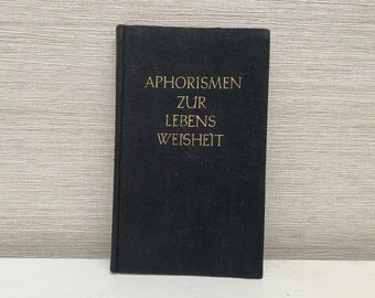 アルトゥール・ショーペンハウアー著 Aphorismen zur Lebensweisheit