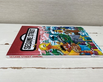 Sesame Street Magazine Annual 1993 Hardback Childrens Book