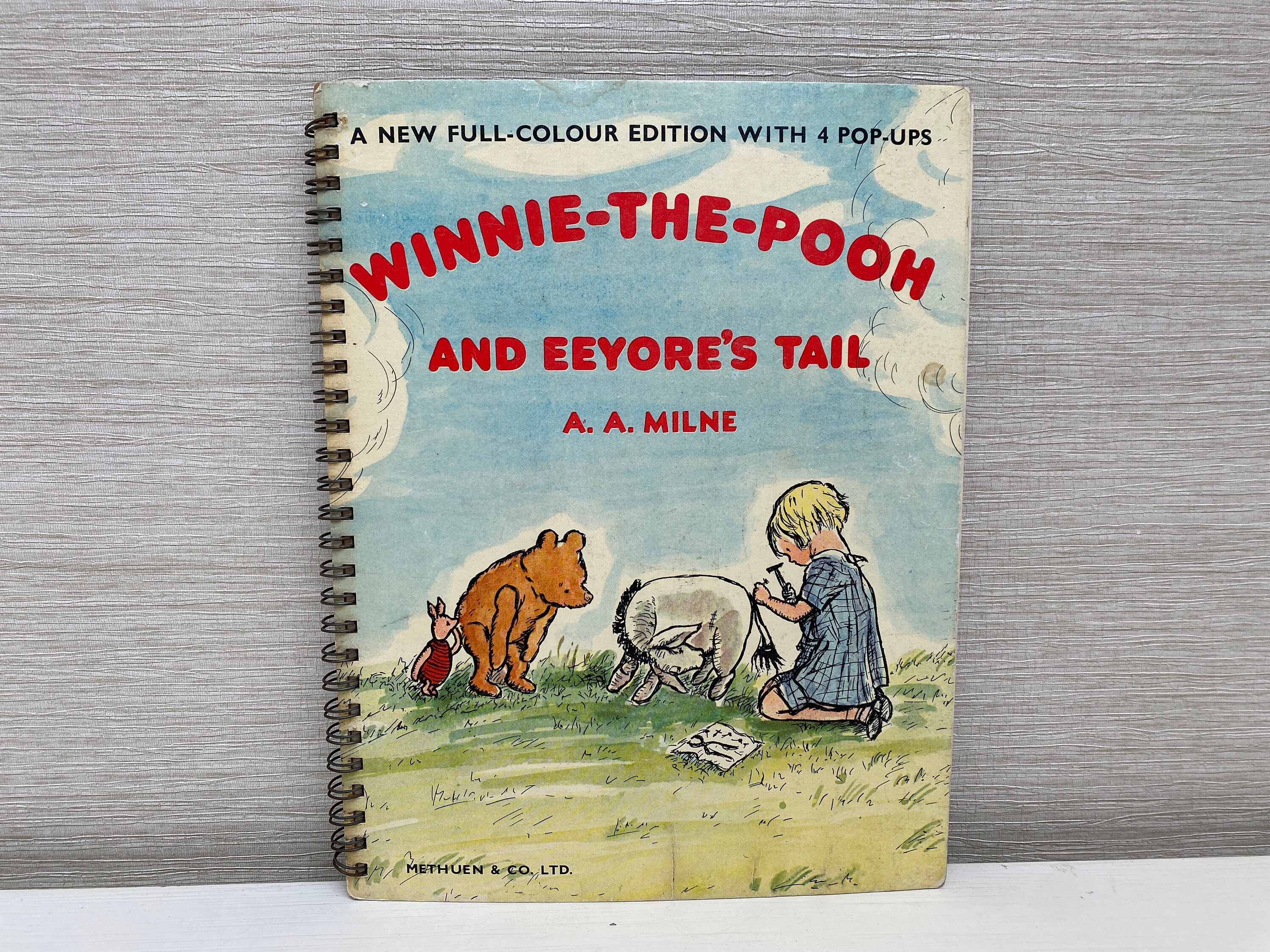 Winnie the Pooh and Eeyore's Tail Pop up Book by A A Milne