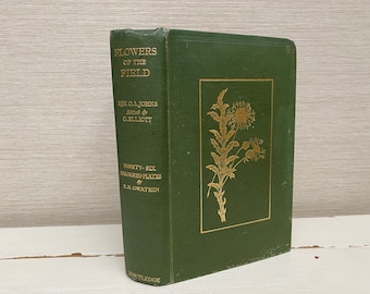 Flowers of the Field by Rev C A Johns 1900s Antique Hardback Book  - George Routledge & Sons Ltd