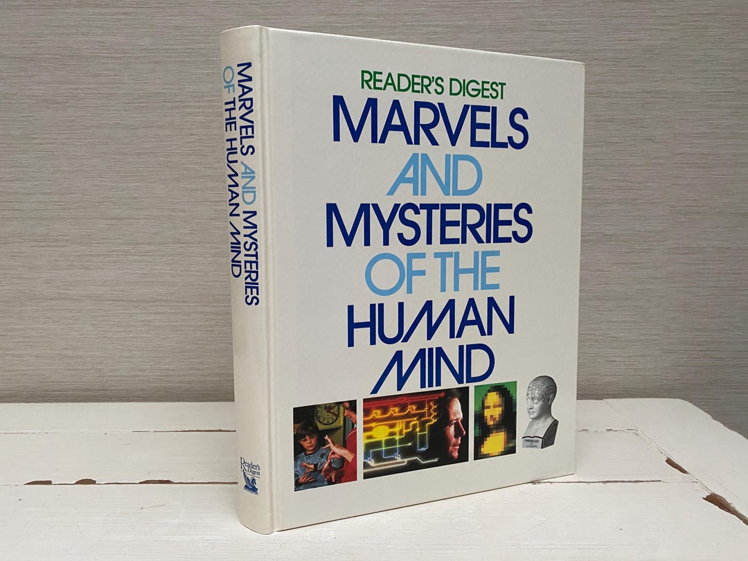 Marvels and Mysteries of the Human Mind Readers Digest Hardback Book ...