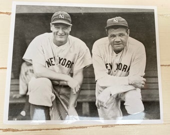 Vintage Baseball Player Photograph - George Herman Ruth - Babe