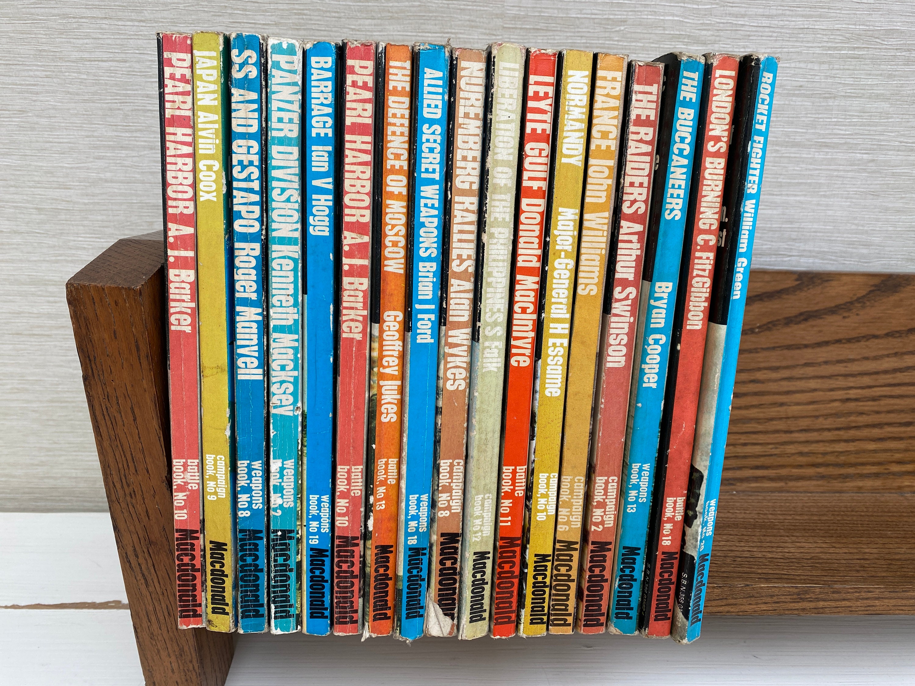 Purnells History of the Second World War 1970s Paperback Books