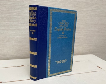 The Oxford Library of English Poetry Volume 3 - Darley to Heaney - Guild Publishers 1987