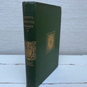 Scott’s Poetical Works Vol 2 -1895 Hardback