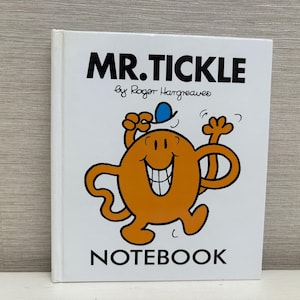 Mr Tickle Mr. Men by Roger Hargreaves Notebook Hardcover Book Vintage 1997