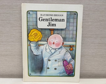 Gentleman Jim de Raymond Briggs - Primera edición - Book Club Associates, 1980 - Libro infantil de tapa dura