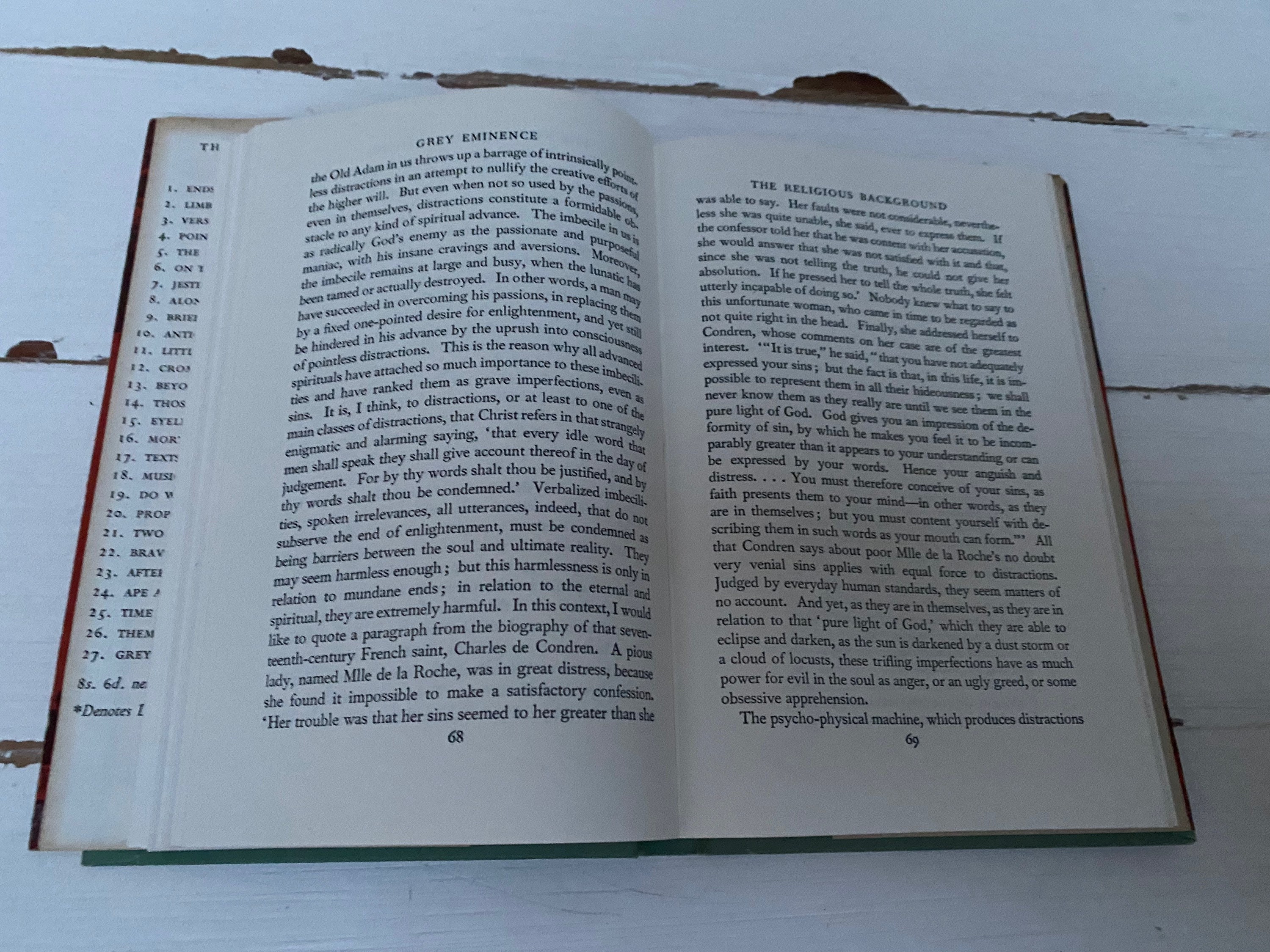 Grey Eminence by Aldous Huxley 1956 Hardback Book - A Study in Religion ...