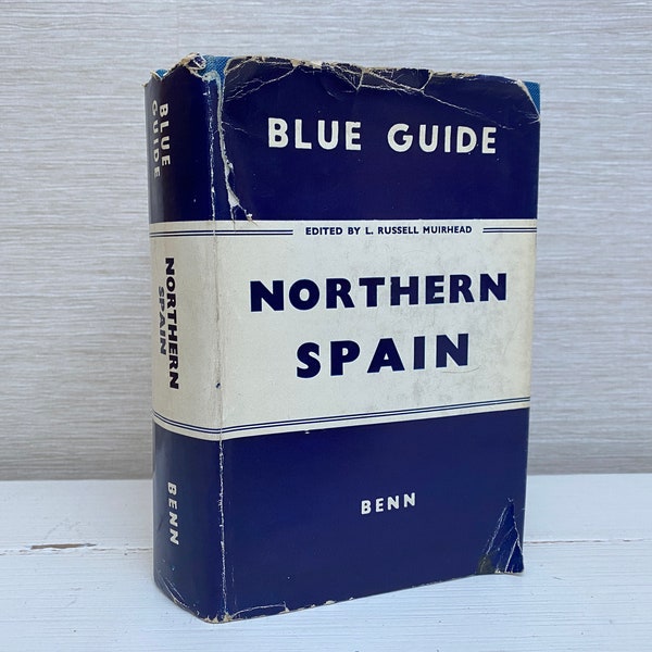 Muirhead's Northern Spain Balearic Islands. The Blue Guides 1958 Maps Hardback Book Second Edition