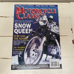 Motorcycle Classics Vintage Magazine - March 1997