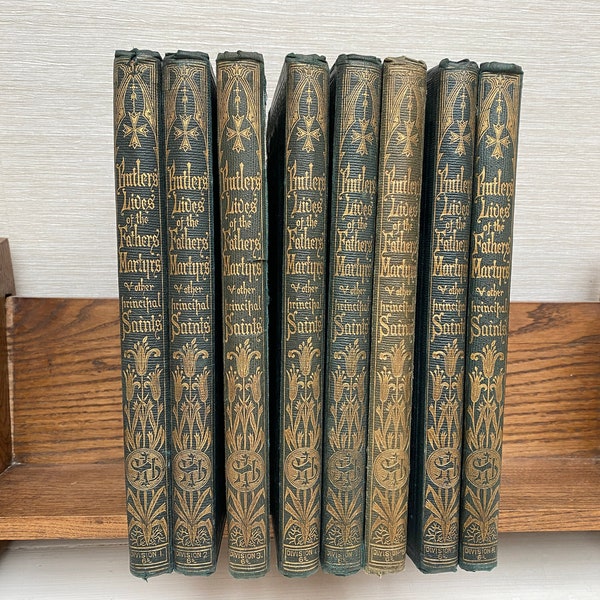 The Lives Of The Fathers, Martyrs And Other Principal Saints By Alban Butler - Antique Hardback Books  - Various Volumes Sold Individually