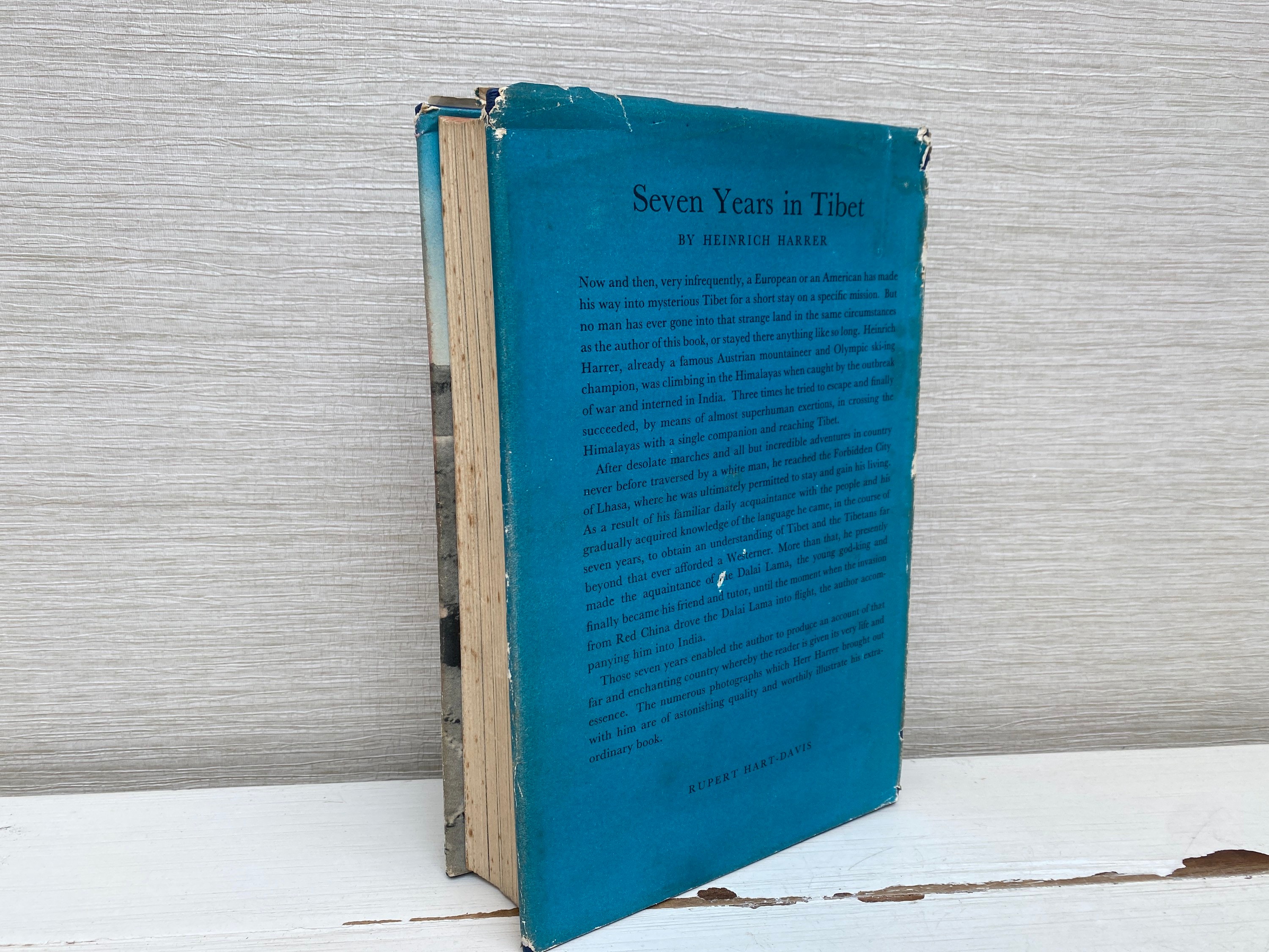 Seven Years in Tibet by Heinrich Harrer 1953 Third Impression