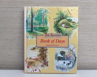 Buch der Tage, der Jahreszeiten von Louishochzeit, Hardcover-Buch, Tagebuch, 1994 Edition