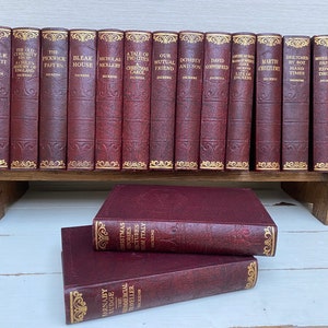 Charles Dickens 1930s Hardback Books  - Hazell Watson and Viney Ltd - Various Titles Sold Individually
